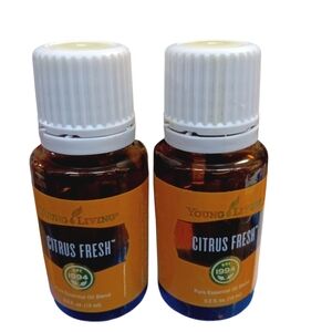 Lot Of 2 Young Living Citrus Fresh Essential Oils (New) 15ml